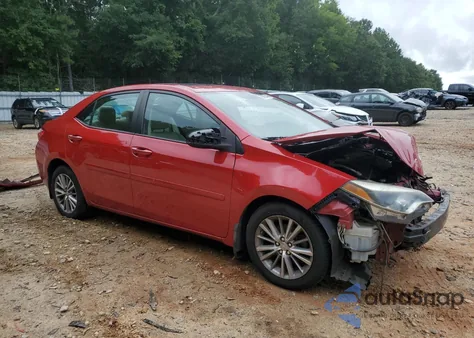 2015 Toyota Corolla L из США, поврежденный, VIN 2T1BURHE9FC261031